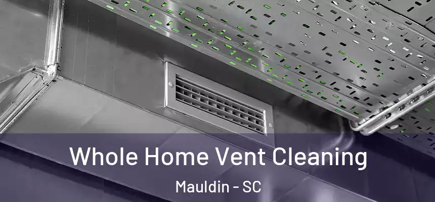 Whole Home Vent Cleaning Mauldin - SC